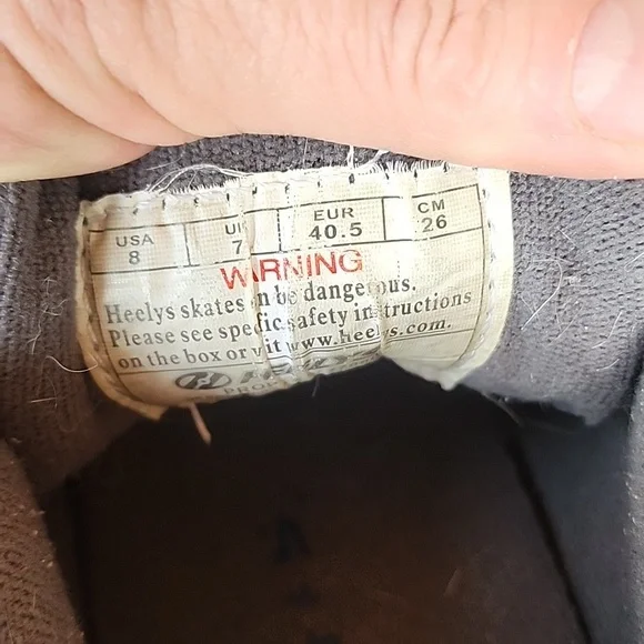 HEELYS Propel 2.0 Roller Skate Shoes Men's/Youth size 8/40.5 - Picture 8 of 11